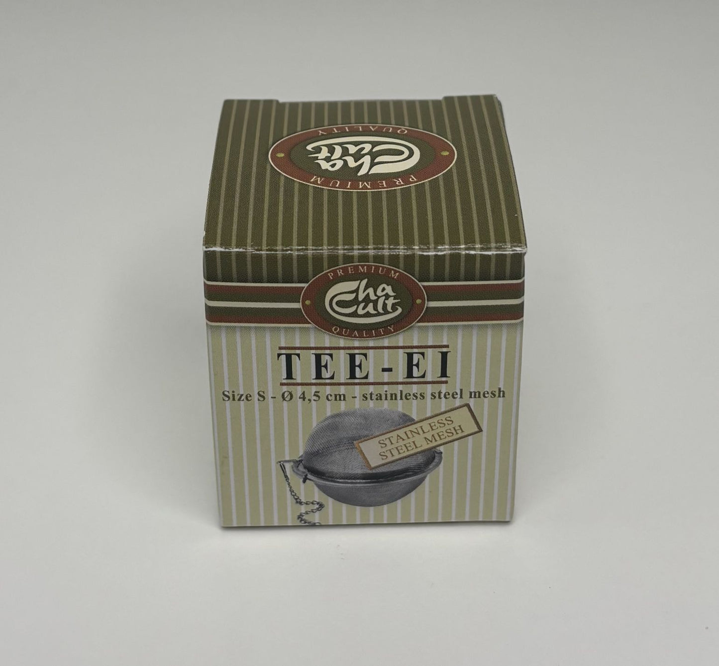 Tee-Ei aus Edelstahl (Ø 4,5 cm)