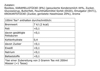 Rooibostee Karamell