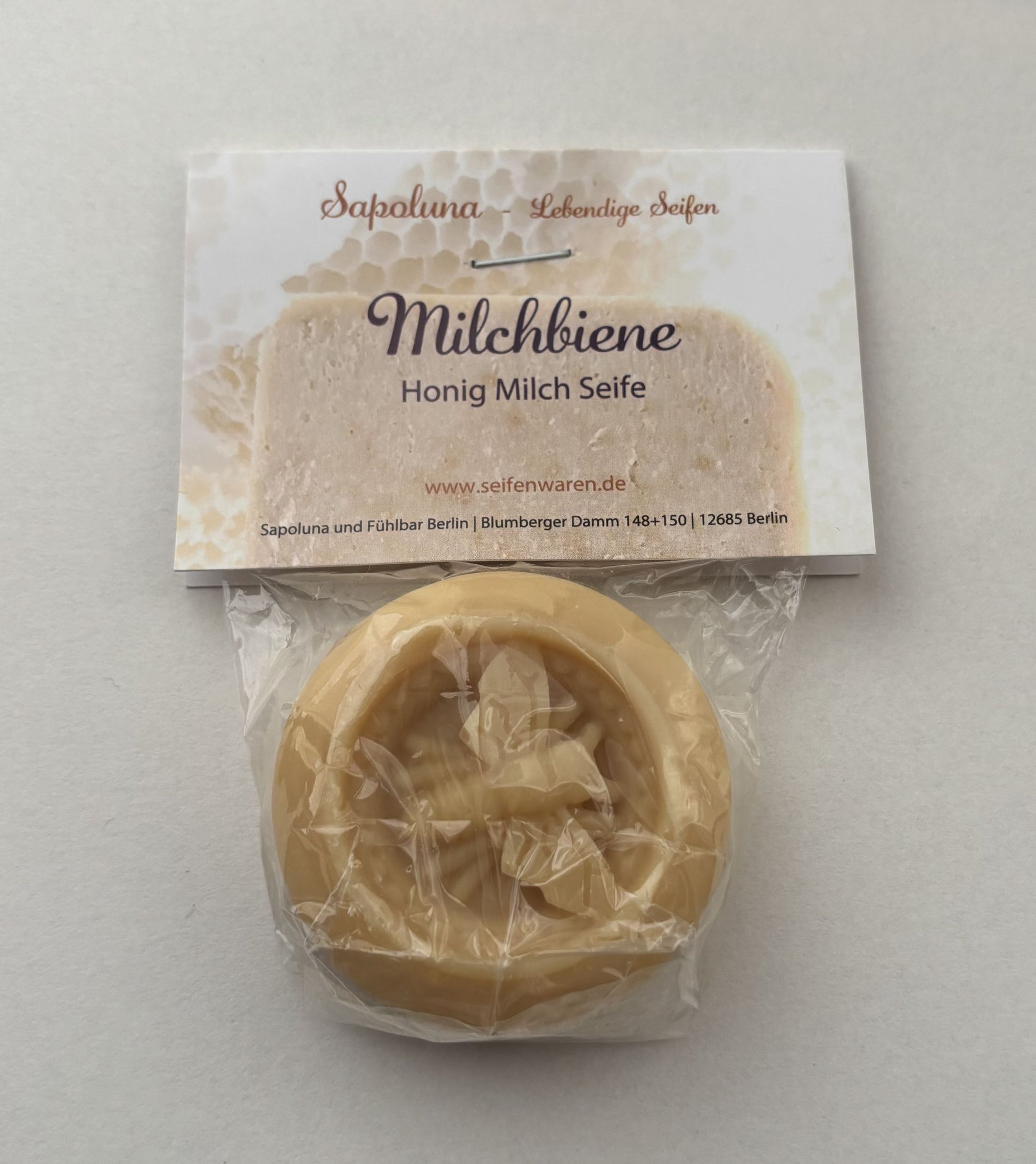 Seife bestellen Vorderseite kleine Naturseife